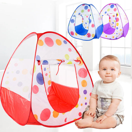 Children'S Pop-Up Game Tent Game Indoor And Outdoor Dot Tent House Toys, Convenient To Carry Perfect Children'S Gifts,