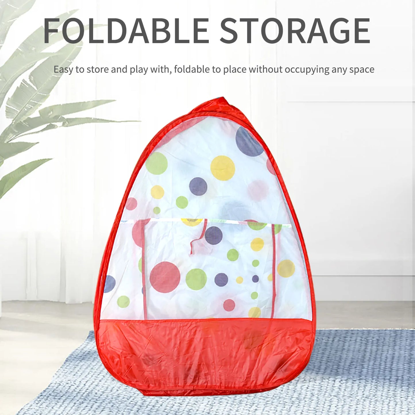 Children'S Pop-Up Game Tent Game Indoor And Outdoor Dot Tent House Toys, Convenient To Carry Perfect Children'S Gifts,