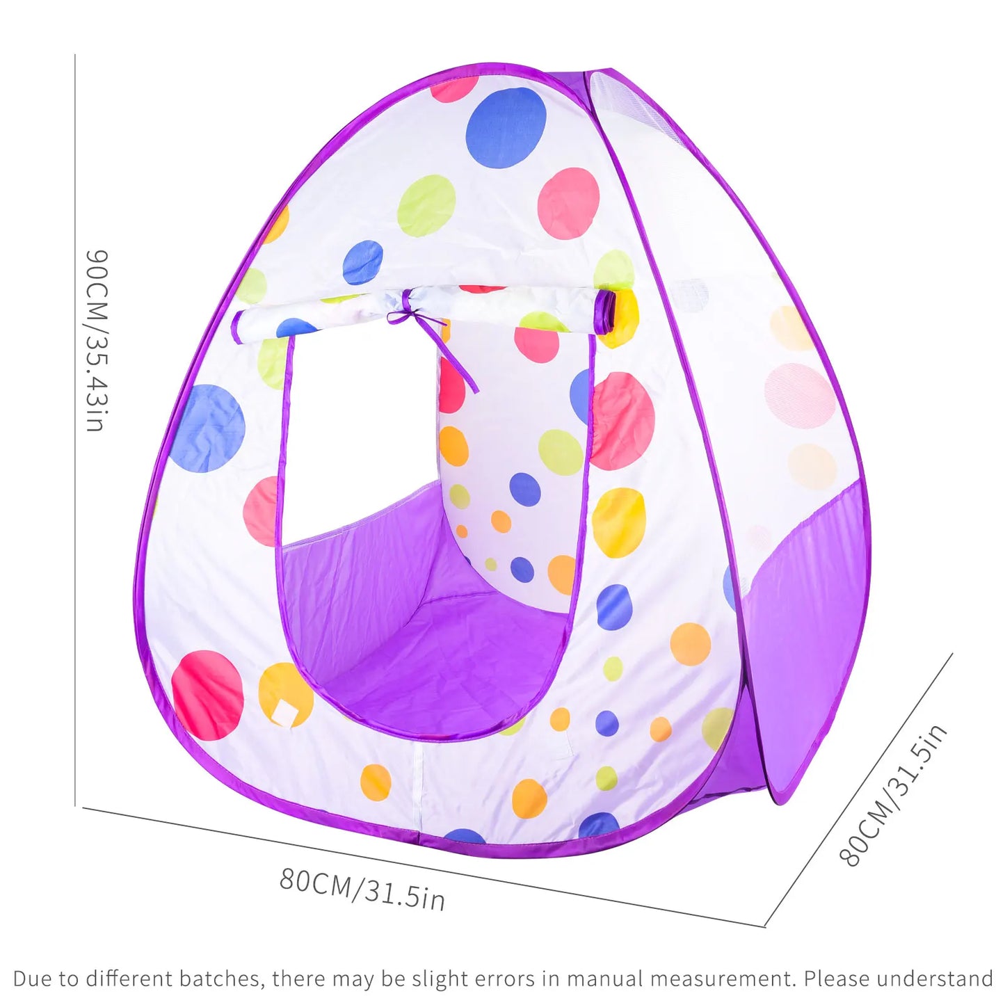 Children'S Pop-Up Game Tent Game Indoor And Outdoor Dot Tent House Toys, Convenient To Carry Perfect Children'S Gifts,